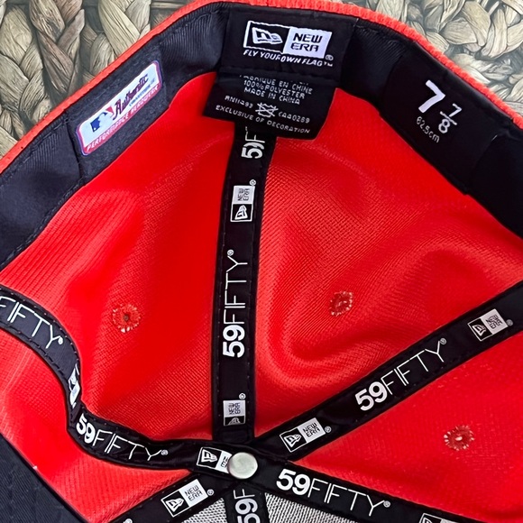 New Era Houston Astros Batting Practice 59FIFTY Fitted Size 7 7/8 - Picture 3 of 4